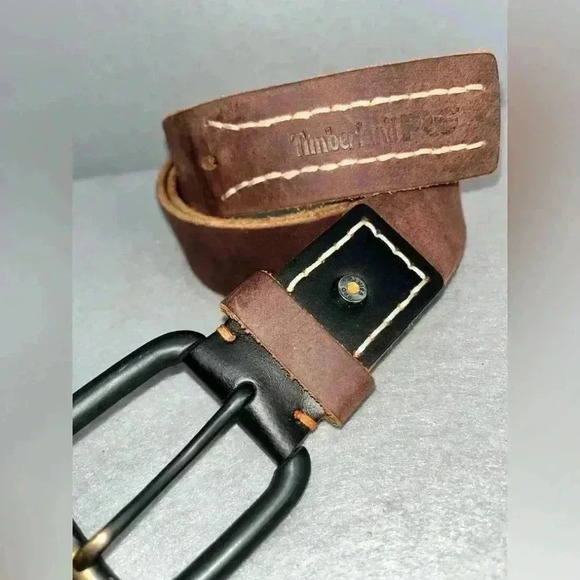 Timberland Pro Leather Belt office to casual work wear rugged durability - Picture 8 of 12